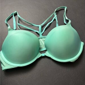 Victoria's Secret Light Green Strappy Bra